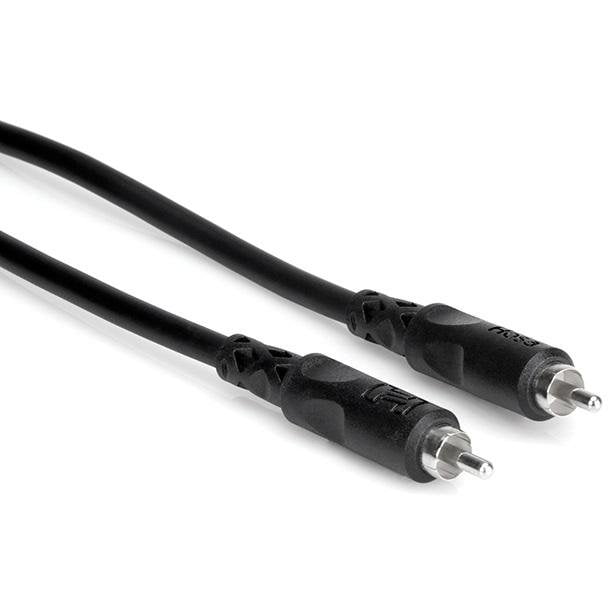 Hosa Technology Cra-103 Unbalanced Interconnect - Rca To Same - 3 Ft - Red One Music