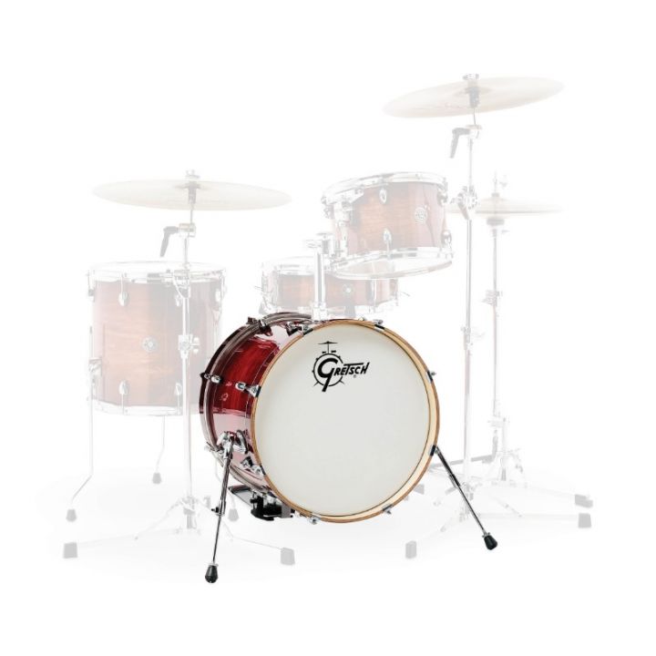 Gretsch Drums CC2-1420B-GCB Catalina Club Bass Drum (Gloss Crimson Burst) - 20" x 14"