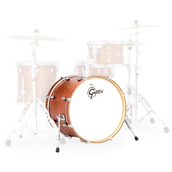 Gretsch Drums CC2-1424B-SWG Catalina Club Bass Drum (Satin Walnut Glaze) - 24" x 14"