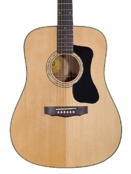 Guild Westerly D-140 - Guitare acoustique unique Dreadnought - Gloss naturel