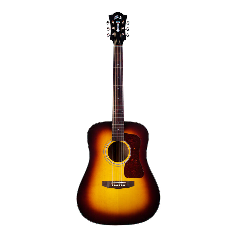 Guild USA D-40 Traditional ATB - Guitare acoustique Dreadnought - Antique Burst Nitro