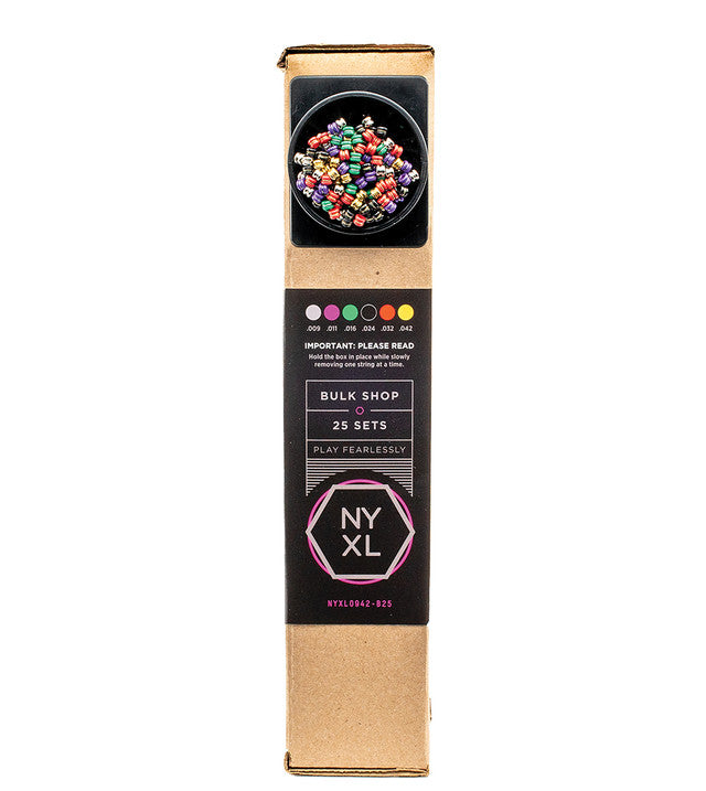 D'Addario NYXL0942-B25 - 25 Sets NYXL Nickel Wound Electric Guitar Strings Super Light 9-42