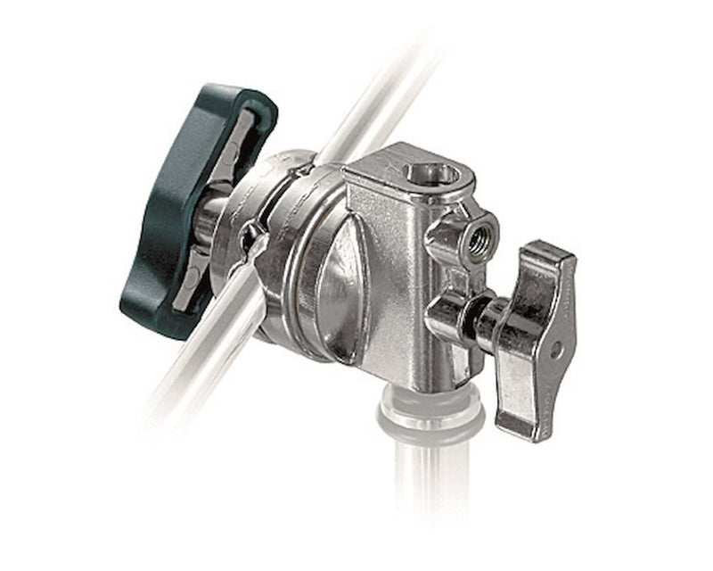 Tête de poignée Avenger MAD200 2,5 pouces avec 16 mm / 5/8 pouces récepteur, T-knob (argent)
