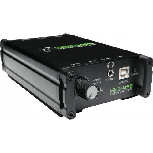Mackie Mdb-Usb Stereo Usb Di Box Stereo Usb Direct Box - Red One Music