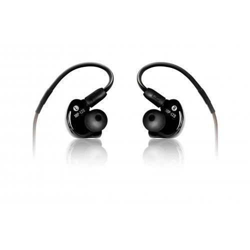 Mackie Mp-220 Dual Driver Professional In-Ear Monitors Professional In-Ear Earbuds - Red One Music