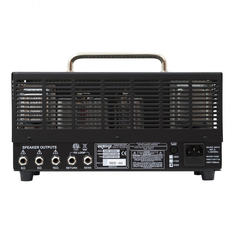 Orange Dark Terror Da15H 15 Watt Guitar Head - Red One Music
