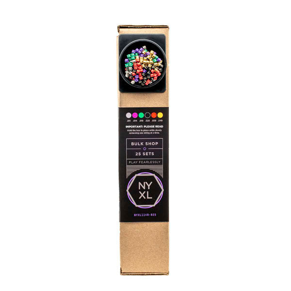 D'Addario NYXL1149-B25 - 25 Sets NYXL Nickel Wound Electric Guitar Strings Medium 11-49