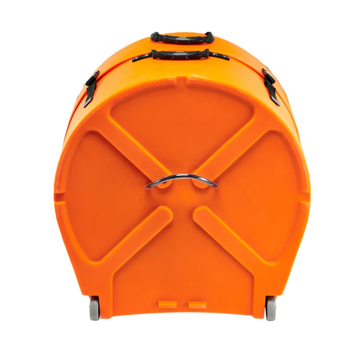 Hardcase HNP26BO 26" Bass Drum Case With Wheels (Orange)
