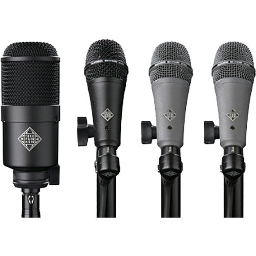 Telefunken DD4 Dynamic Microphone System for Drum Kits (4 Mics) - Red One Music