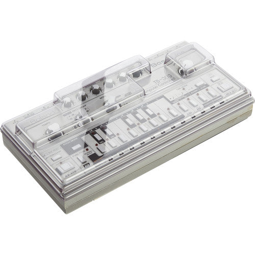 Decksaver DS-PC-TB303 Housse pour Synthétiseur Roland TB-303 (Fumé/Transparent)