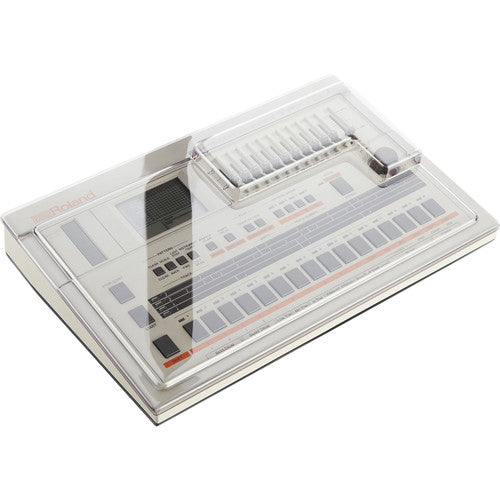 Decksaver DS-PC-TR707 Housse pour Roland TR-707 Boîte à Rythmes (Fumé/Transparent)
