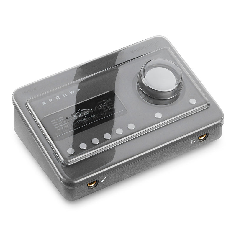 Decksaver DS-PC-ARROWSOLO Couvercle en polycarbonate pour interface audio universelle Arrow &amp; Apollo Solo 