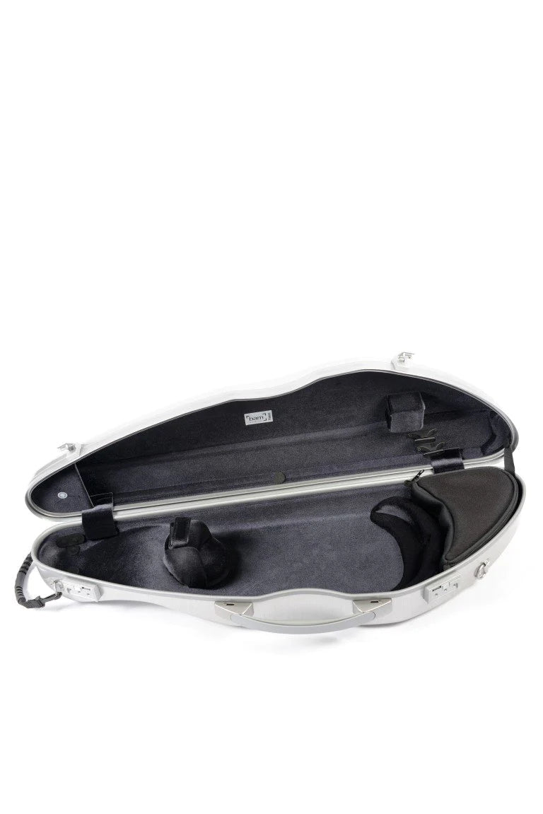 Bam DEF2000XLA La Defense Hightech Contoured Violin Slim Case (Aluminum)