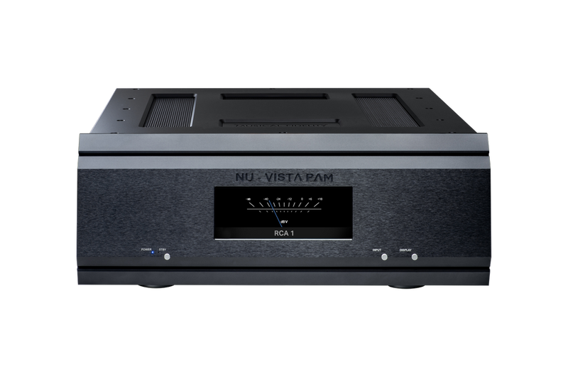 Musical Fidelity MUFTUBNUPAMBK Discrete Mono Power Amplifier w/Separate Power Supply (Black)