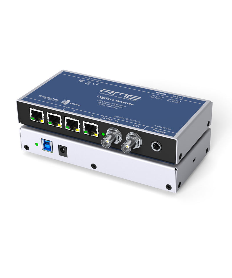 RME DIGIFACE RAVENNA 256-Channel 192kH Mobile USB Interface