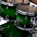 DDrum DOMINION Birch 5-Piece Shell Pack With Ash Veneer (Green Bust)