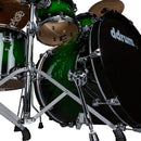 DDrum DOMINION Birch 5-Piece Shell Pack With Ash Veneer (Green Bust)