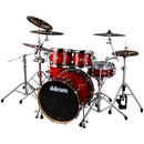 DDrum DM ASH 522 RB Dominion Birch 5-Piece Shell Pack With Ash Veneer (Red Burst)