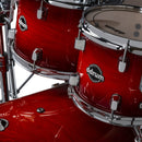 DDrum DM ASH 522 RB Dominion Birch 5-Piece Shell Pack With Ash Veneer (Red Burst)