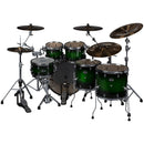 DDrum DM ASH 622 GB Dominion Birch 6-Piece Shell Pack With Ash Veneer (Green Burst)