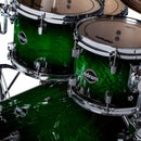 DDrum DM ASH 622 GB Dominion Birch 6-Piece Shell Pack With Ash Veneer (Green Burst)