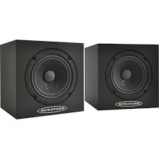 Auratone 5C Active Super Cube Reference Monitors (Black, Pair) - 4.5"