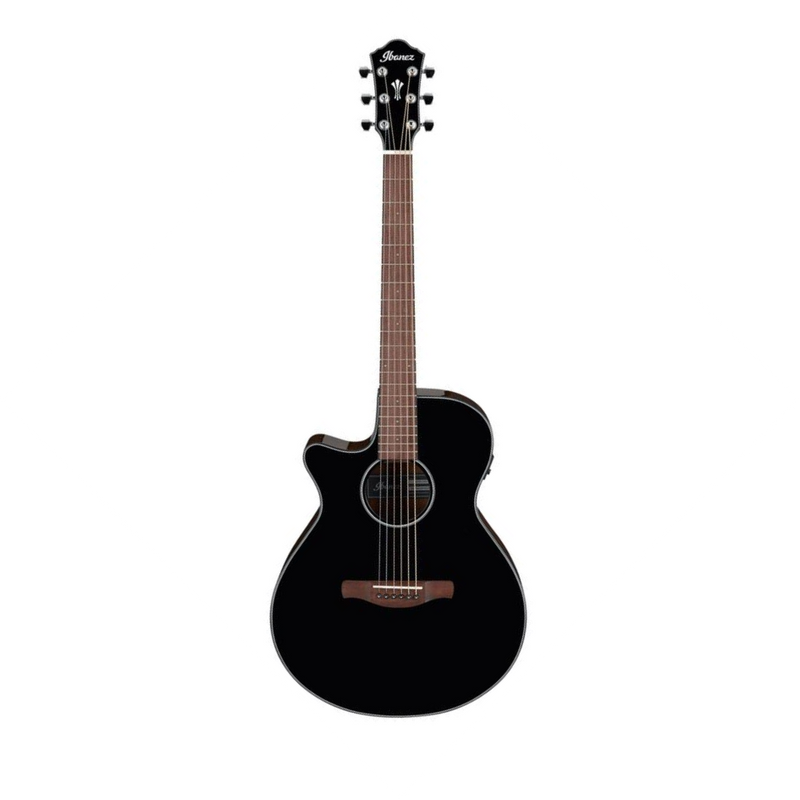 Ibanez AEG50LBKH Left-Handed Acoustic Guitar (Black High Gloss)