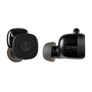 Écouteurs intra-auriculaires véritablement sans fil à isolation sonore Audio Technica ATH-SQ1TW - Noir 