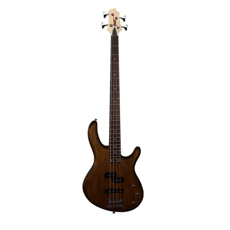 Cort ACTION-PJ-OPW Bass - Electric Bass with PJ Pickups - Open Pore