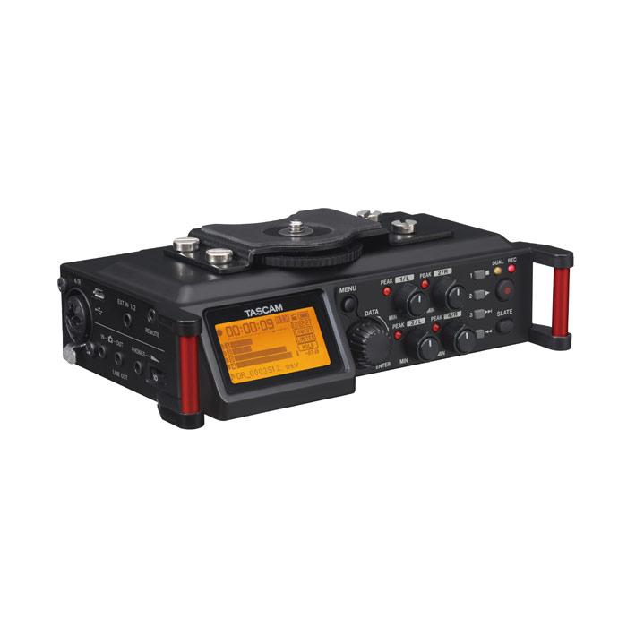 Tascam DR-70D Linear Pcm Recorder For Dslr - Red One Music