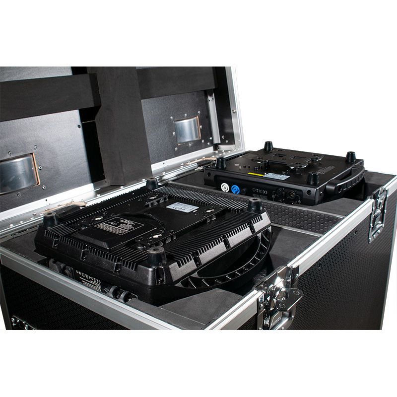 American DJ DRC-MHX Dual Road Case pour lumières ADJ (Noir)