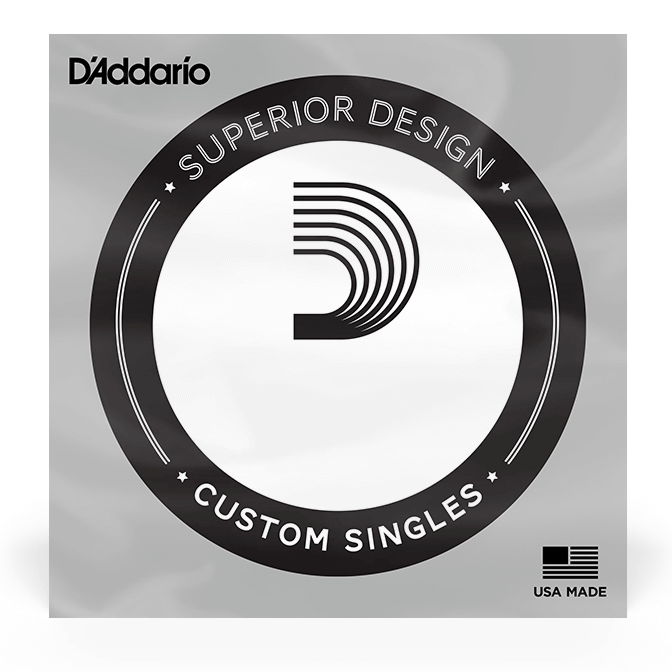 D'Addario FT044 SEMI-FLAT Phosphor Bronze acoustique Guitare Single String .044