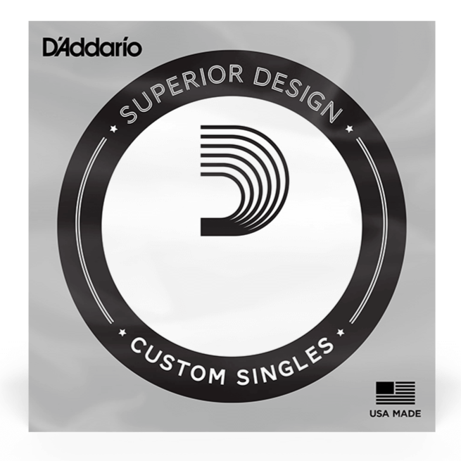 D'Addario FT056 SEMI-FLAT Phosphor Bronze acoustique Guitare Single String .056