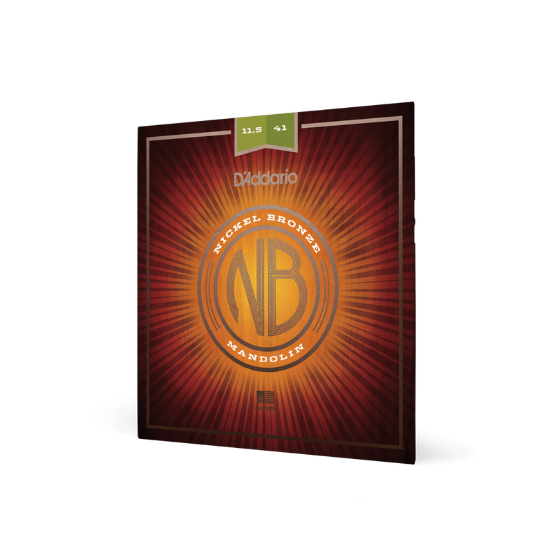 D'Addario NBM11541 Nickel Bronze Mandolin Strings 11.5-41