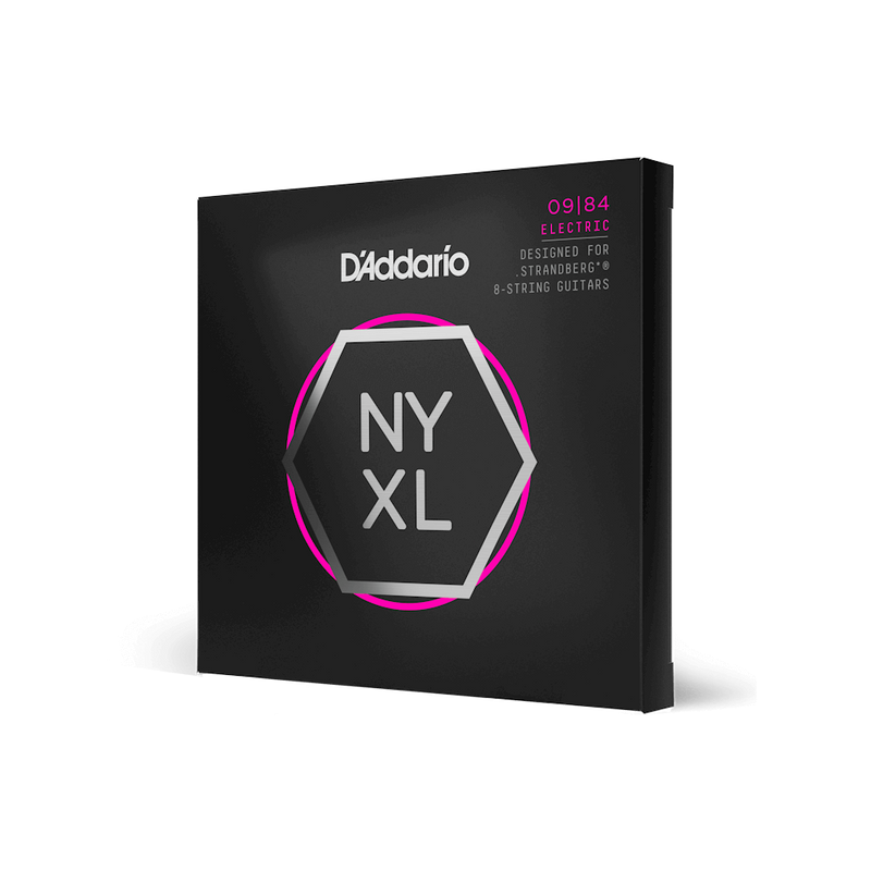 D’Addario NYXL0984 Nickel Wound Strandberg 8-string Electric Guitar Strings Super Light 09-84
