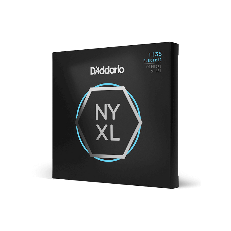D'Addario NYXL1138PS E9 Pedal Steel Guitar Strings Regular Light 11-38