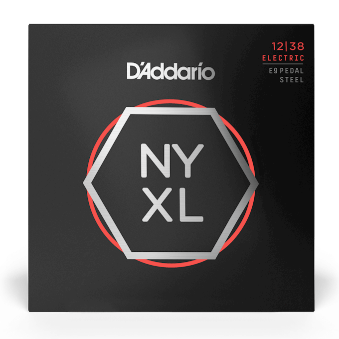 D'Addario NYXL1238PS E9 Pedal Steel Guitar Strings Custom Medium 12-38