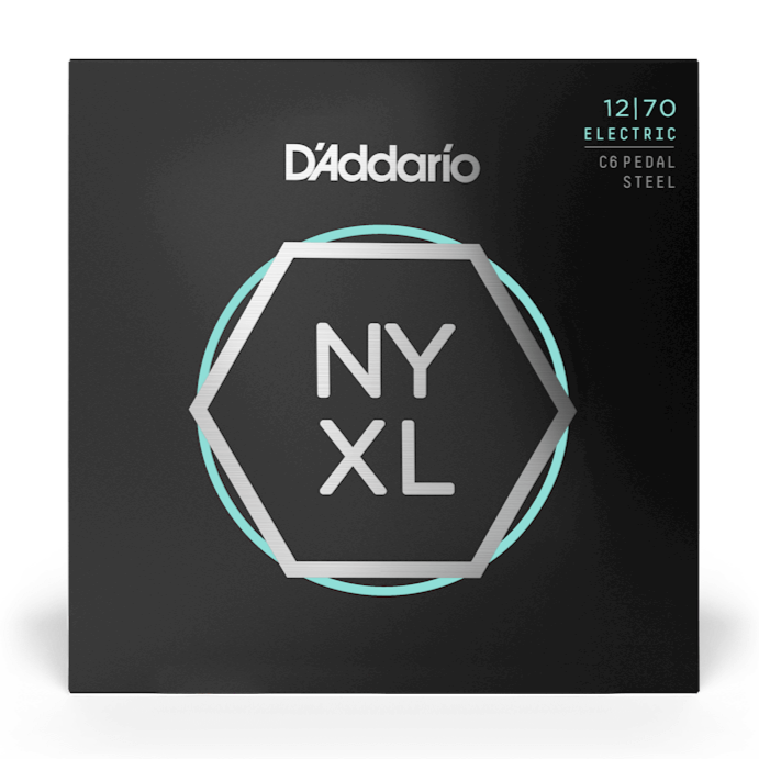 D'Addario NYXL1270PS C6 Pedal Steel Guitar Strings Custom Medium 12-70