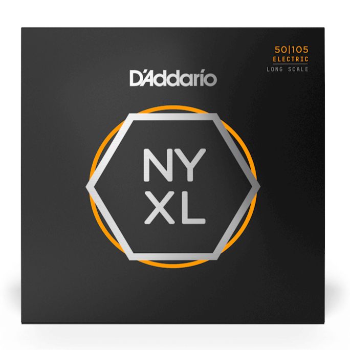 D'Addario NYXL50105 NYXL Cordes de basse électrique Medium 50-105