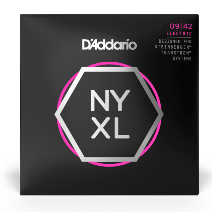 D'Addario NYXLS0942 Double Ball End Steinberger Electric Guitar Strings Super Light 09-42