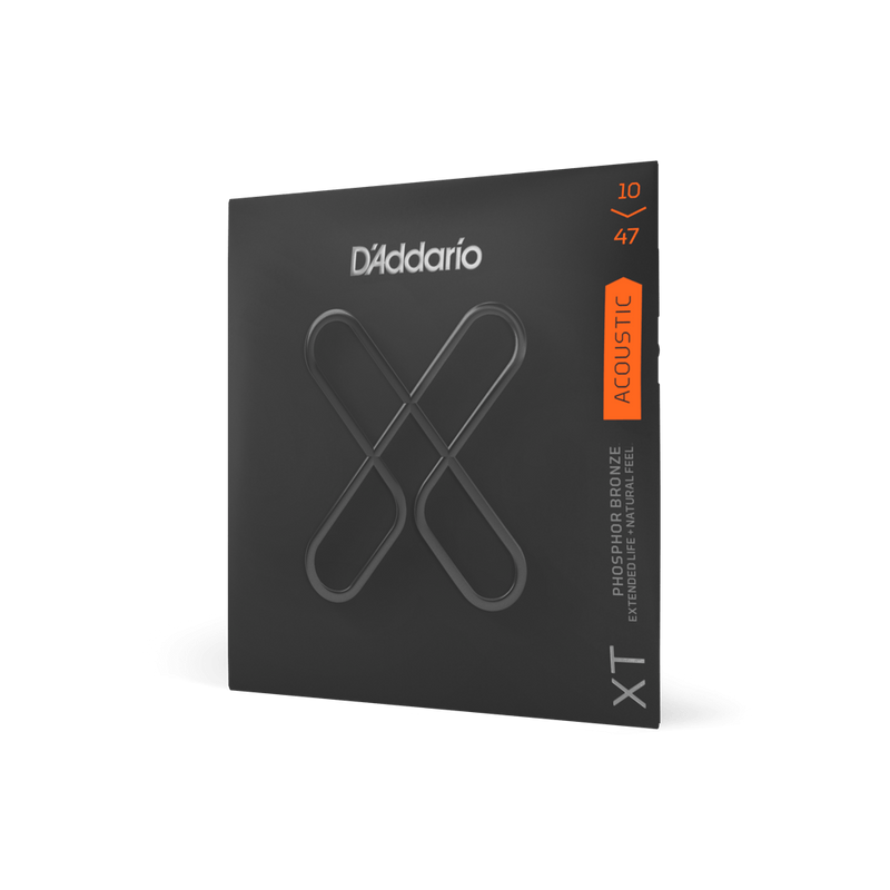 D'Addario XTAPB1047 XT Phosphor Bronze Acoustic Guitar Strings Extra Light 10-47