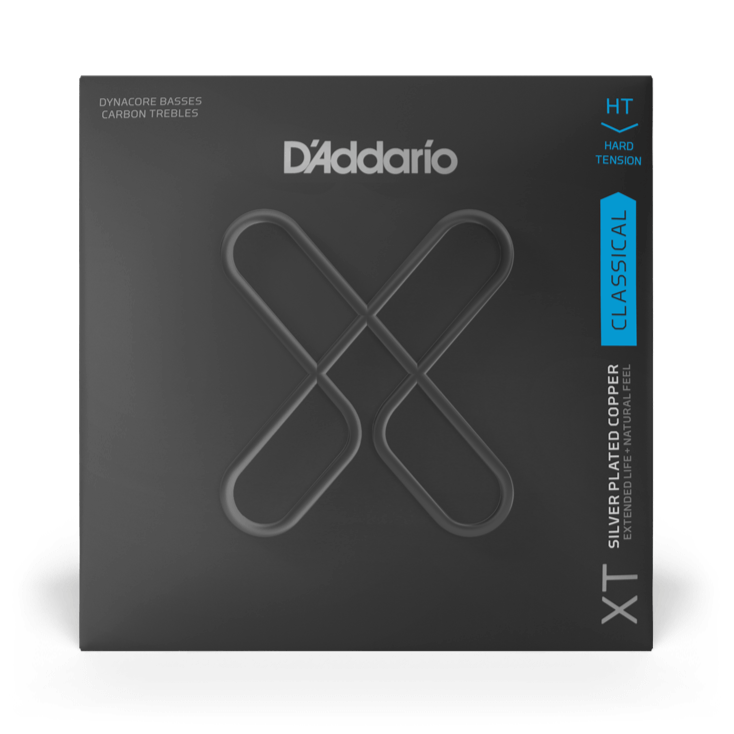 D'Addario XTC46FF XT Dynacore Carbon Classical Guitar Strings Hard Tension