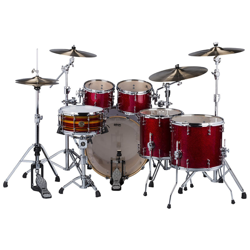 DDrum Dios DS MP-522-RCS Pack de 5 coques scintillantes cerise rouge