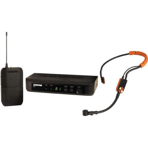 Shure BLX14/SM31-H10 Headworn Fitness Wireless System Frequency H10 - Red One Music