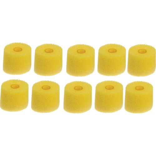 Shure Eaylf1-10 Universal Fit Yellow Foam Sleeves 5 Pairs - Red One Music