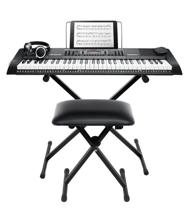 Alesis HARMONY61MK3 Portable Keyboard With Built-In Speakers - 61 Keys