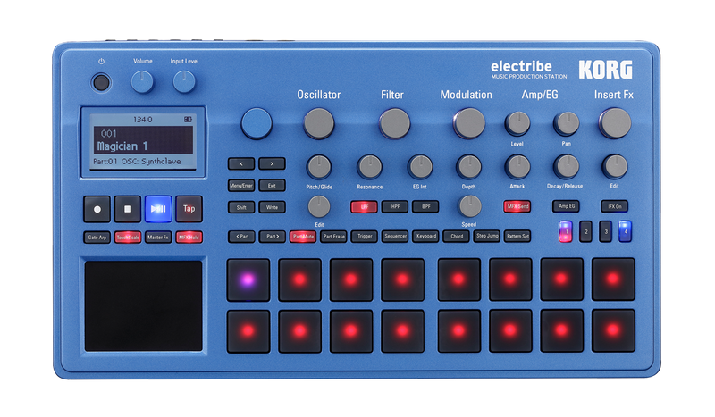 Korg ELECTRIBE2BL Electribe Music Production Station (Blue)