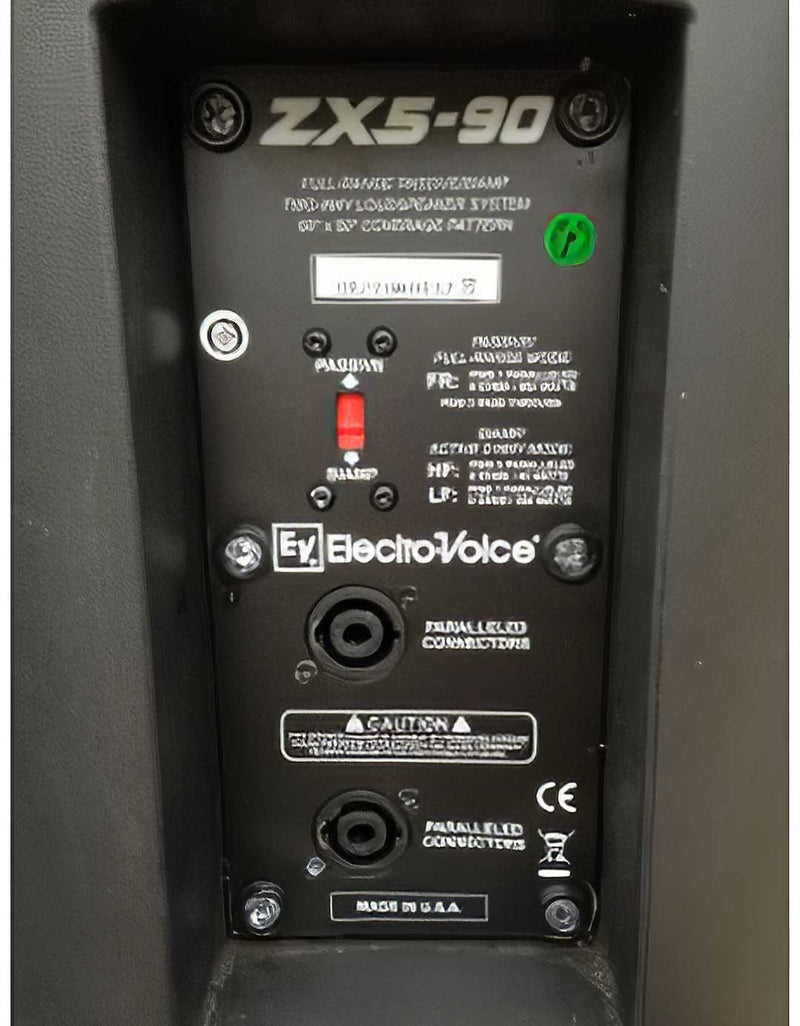 Electro-Voice ZX5-90B 2-Way PA Suspension Loudspeaker - 15" (Black)