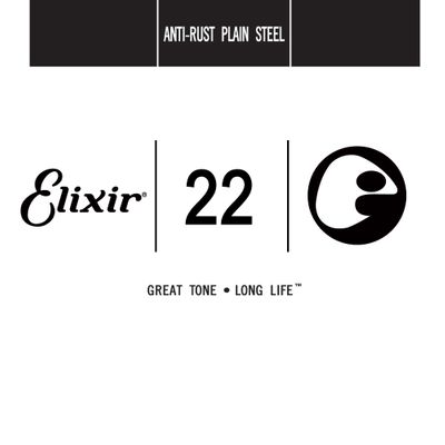 Elixir 13124 Polyweb 80/20 Corde de guitare acoustique simple bronze - .024
