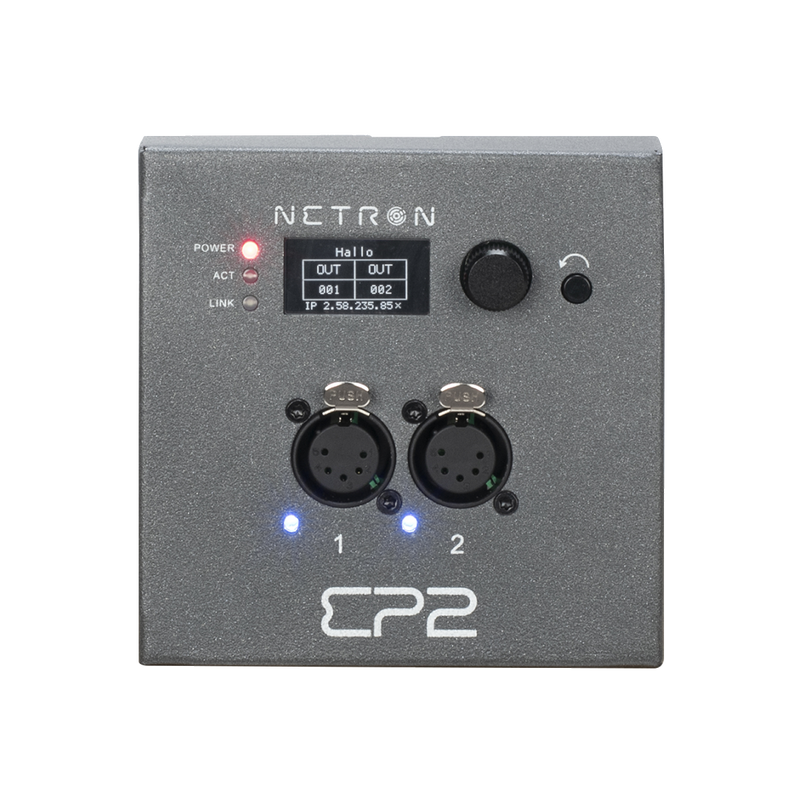 Passerelle Ethernet vers DMX Obsidian EP2 avec 2 ports compatibles RDM